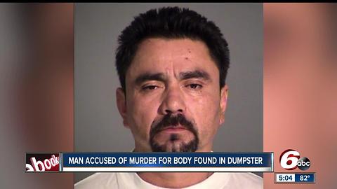 Arrest made in connection with body found in dumpster on Indy's east side