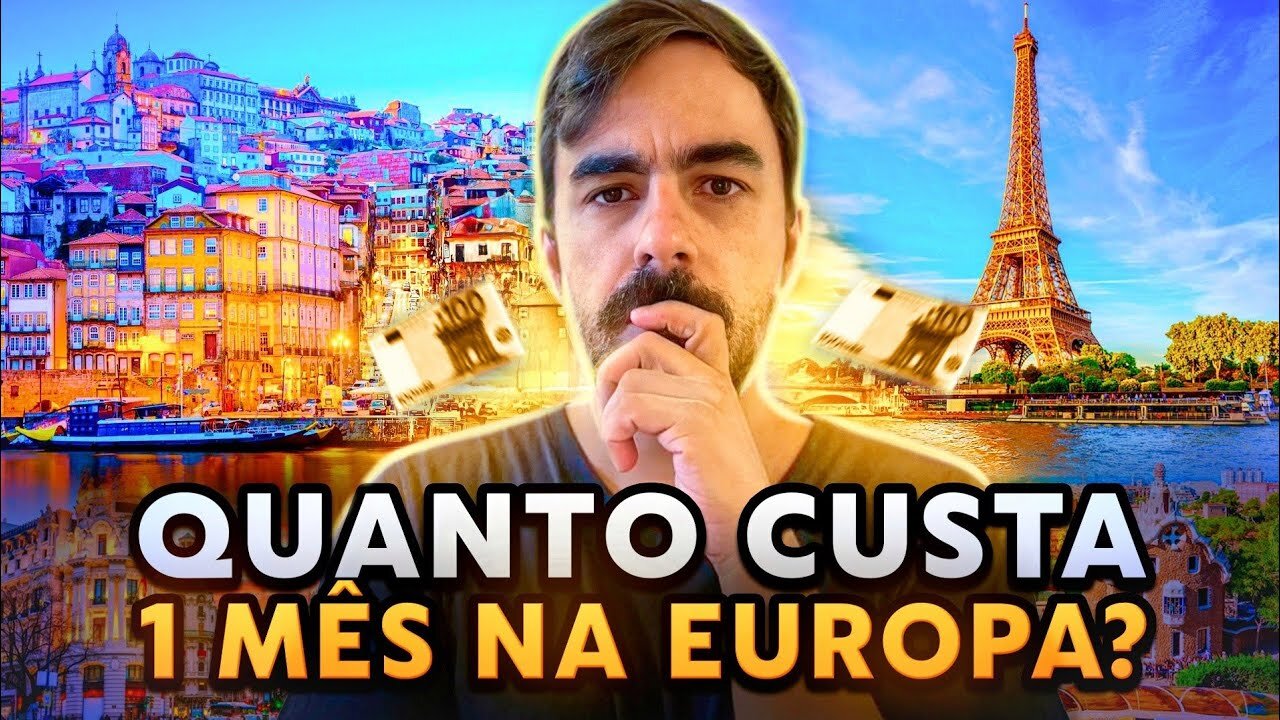 QUANTO CUSTA uma VIAGEM de 30 DIAS PELA EUROPA? Roteiro completo e dicas