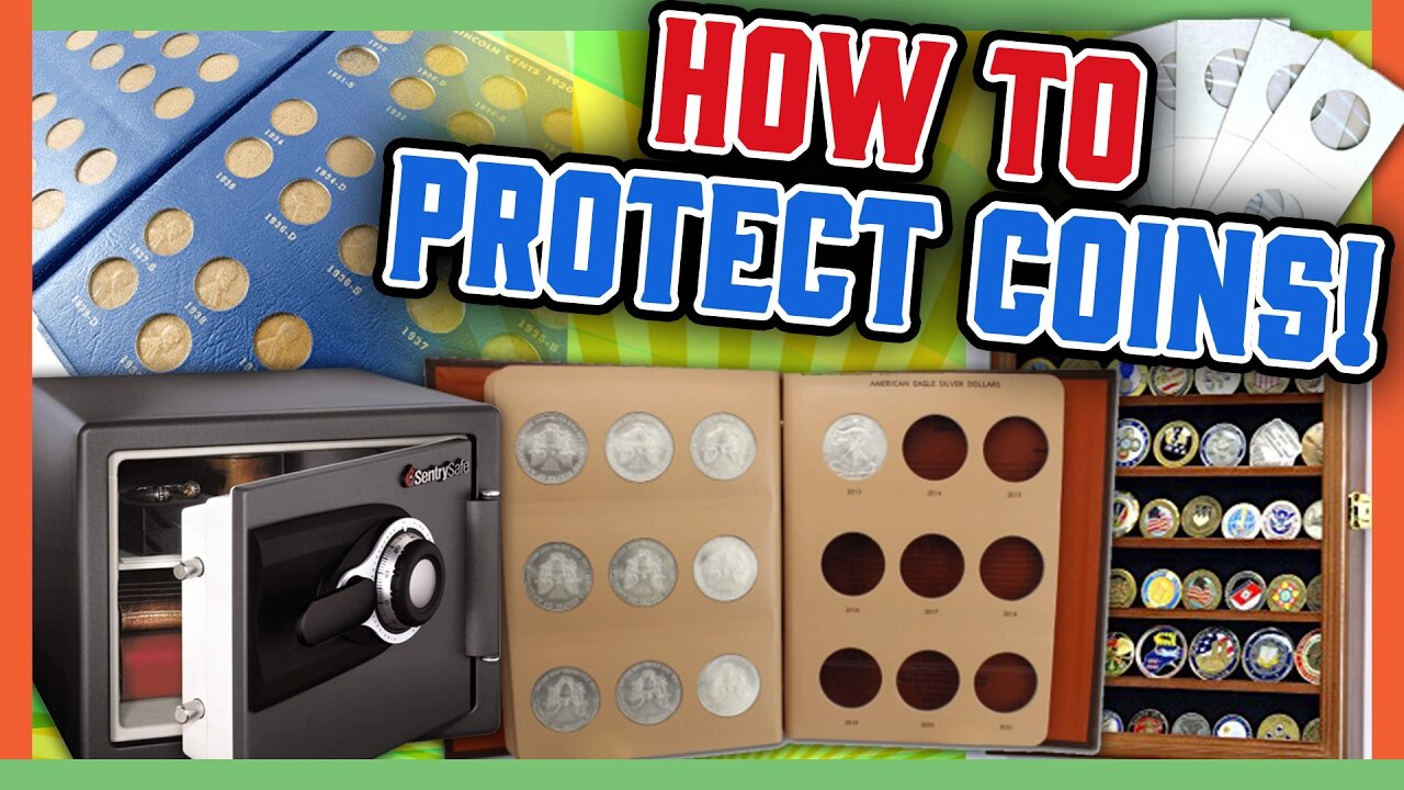 HOW TO PROTECT YOUR COINS - STORING COIN TIPS!!