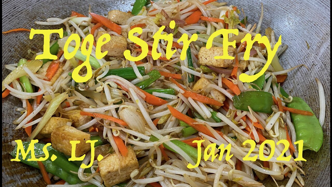Toge Stir Fry