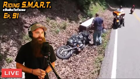 🔴 LIVE: So Many Crashes, So Many Reviews / Riding S.M.A.R.T. 91