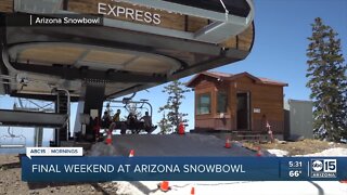 Arizona Snowbowl open for last weekend of the season