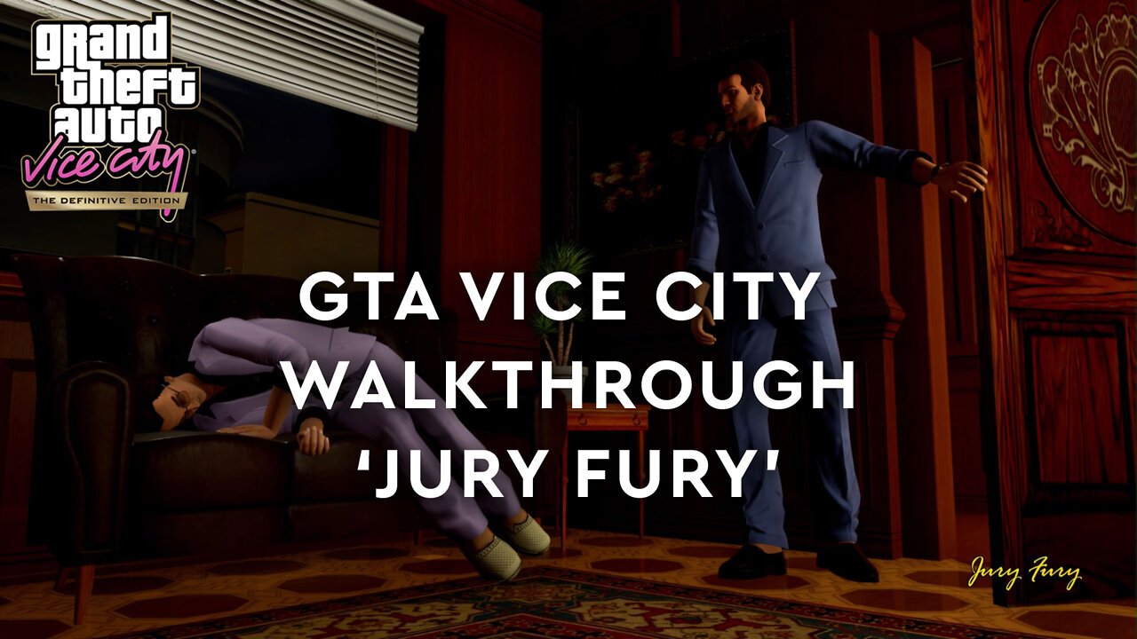 GTA Vice City Definitive Edition - Walkthrough - Jury Fury