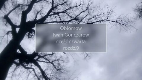 Obłomow - Iwan Gonczarow część IV rozdz.9