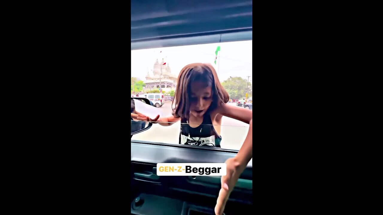 Best attitude of begger in india , check ker