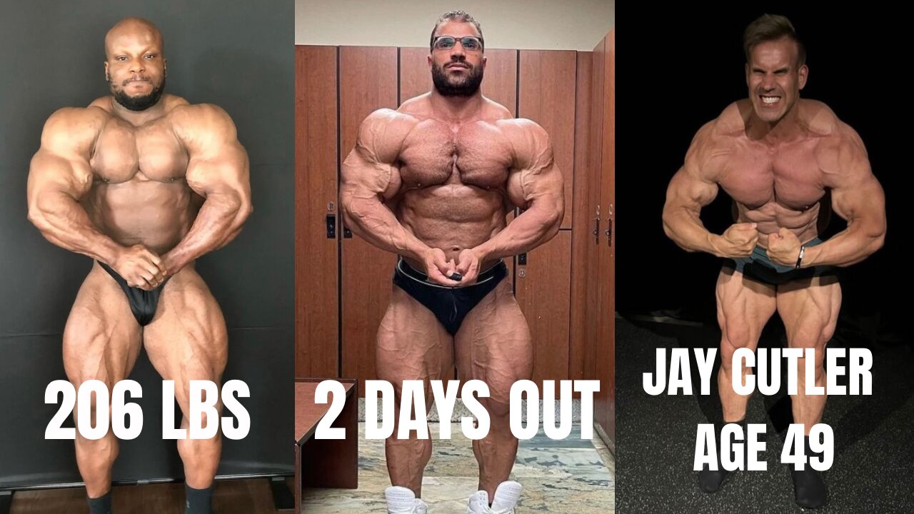 Jay Cutler SHREDDED at 49 Years Old! - Hassan Mostafa 2 Days Out - Shaun Clarida Biggest EVER!