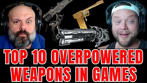 Top 10 Insanely OVERPOWERED Weapons That Break Video Games!