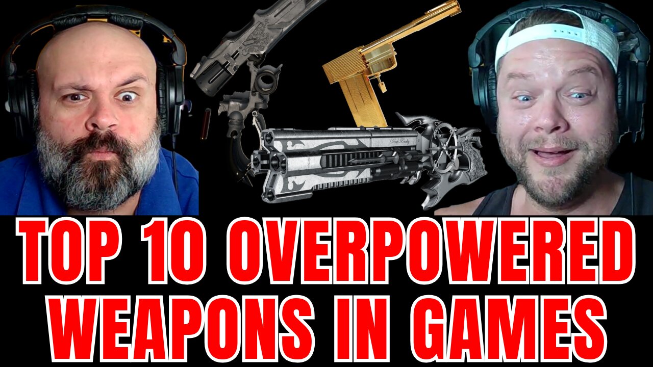 Top 10 Insanely OVERPOWERED Weapons That Break Video Games!