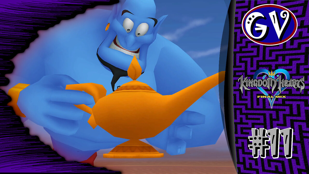 Kingdom Hearts Part 11| The Genie In A Lamp