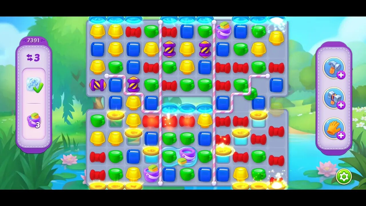 Playrix Homescapes Gameplay Walkthrough Level 7391