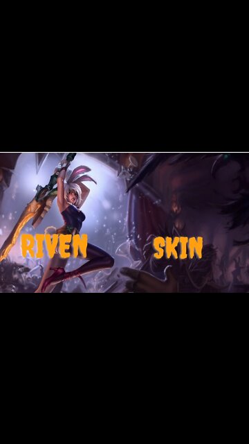 If You Missed Riven Bunny's Cute New Skin, Here It Is!!