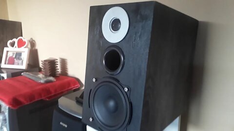 Tirando a poeira do Receiver Yamaha e das caixas ML-P4!