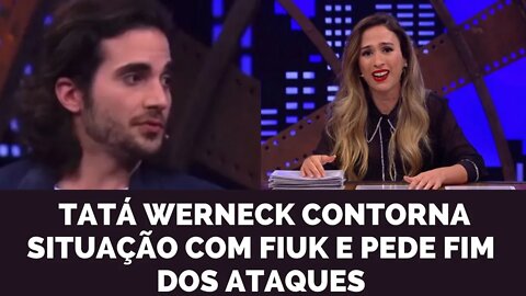 Tatá Werneck contorna situação com Fiuk e pede fim dos ataques: 'Achei que iam shippar.