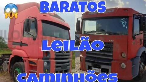 Ep.02 🚚 Caminhões Abandonados LEILÃO Brasil