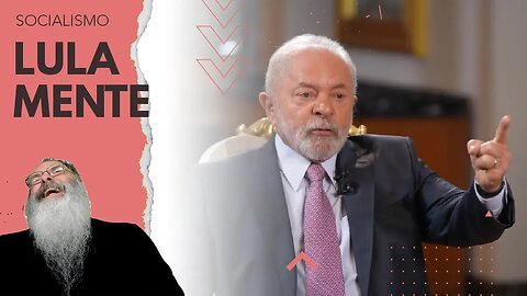 LULA mente com TANTA DESENVOLTURA que NEM FICA VERMELHO e ainda INSULTA INTELIGÊNCIA de CHINESES