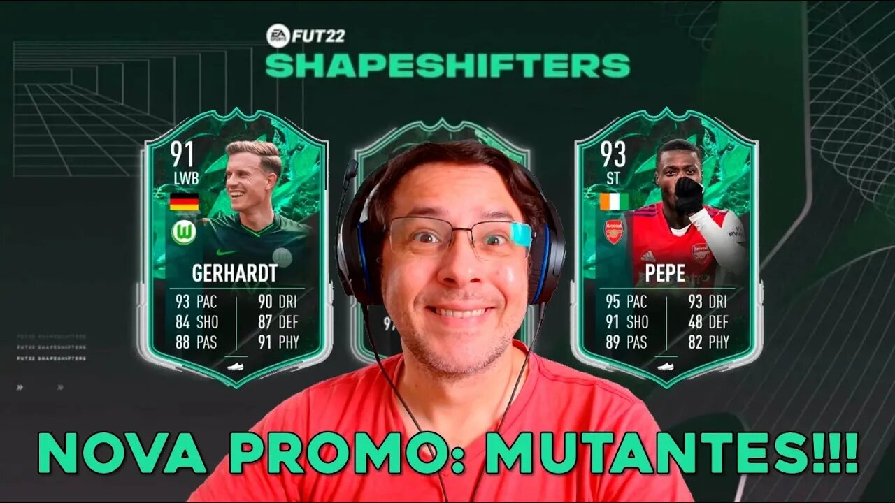 MUTANTES: A NOVA PROMO!!! GERHARDT E PÉPÉ: FIFA OBJECTIVE SPECIALIST! Ep. #23 FIFA 22 - PS5