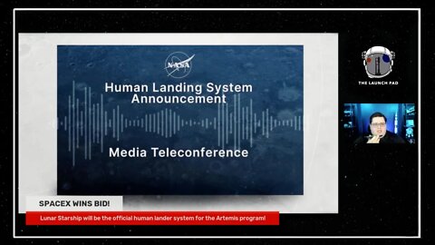 Zac Aubert & Steve Jurczyk, Acting NASA Administrator | NASA HLS Teleconference Announcement