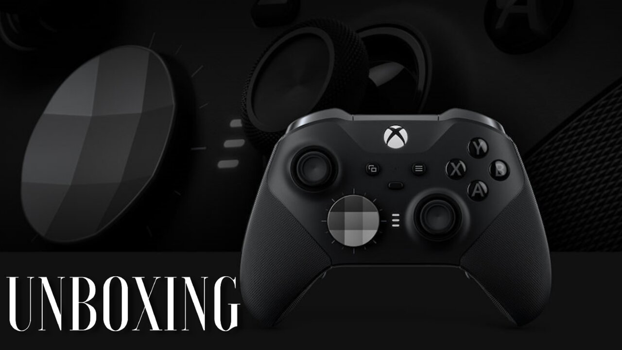 elite XBOX controller (((((unboxing))))