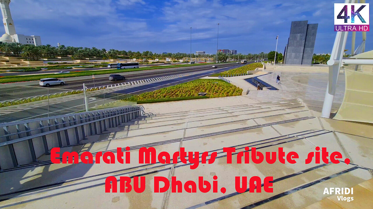 Abu Dhabi martyrs tribute site Wahat Al Karama