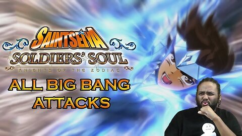 Saint Seiya Soldiers Soul All Big Bang Attacks Reaction