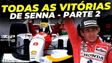 AS 41 VITÓRIAS DE SENNA - PARTE 2 (21 A 41)