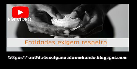 ENTITIES DEMAND RESPECT, BY EMERSON DE OSSÃE: RESPECT AND RELIGIOUS AND PERSONAL MORALS