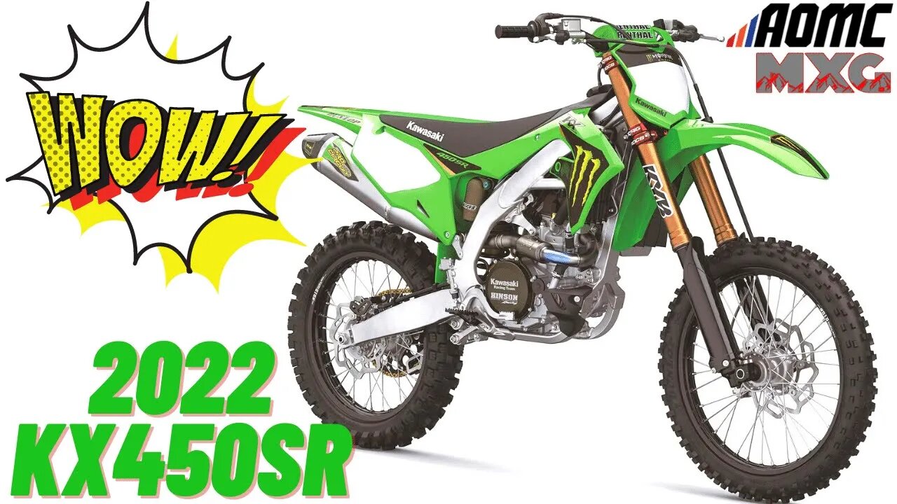 2022 Kawasaki KX450SR (4K)