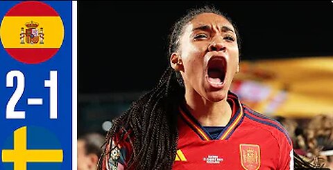 Spain vs Sweden 2-1 - All Goals & Extended Highlights - 2023 HD Women World Cup