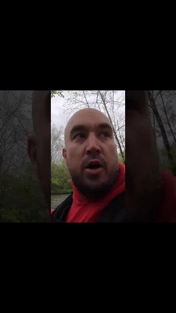 River fishing in waders for smallmouth bass (short version)