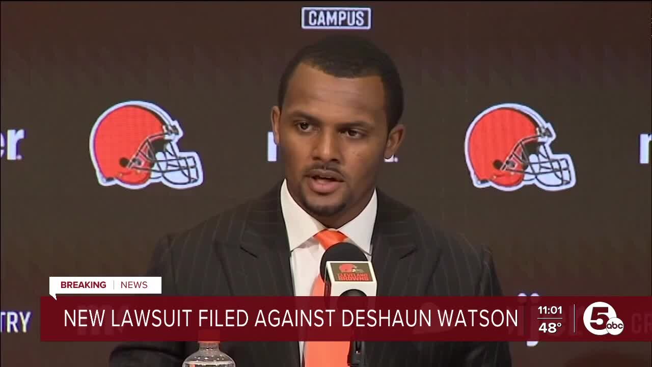 New lawsuit filed against Deshaun Watson for alleged act during massage in 2020