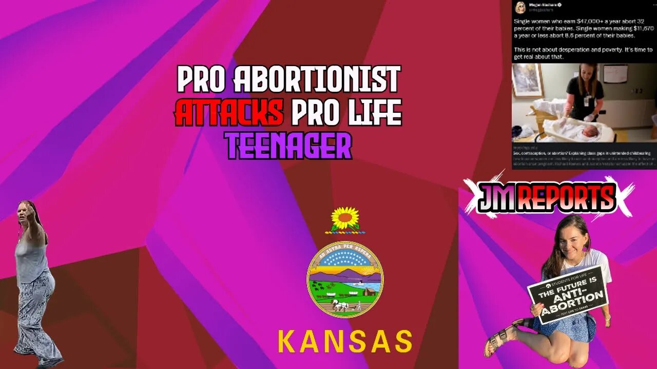 Pro abortionist woman charged who attacks teenage girl for being pro life & scary statistics