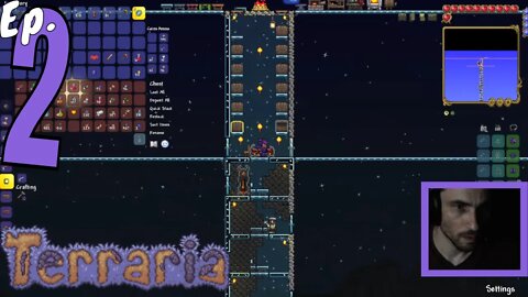 Terraria Ep.2 "New Armor" Christian Stone LIVE!