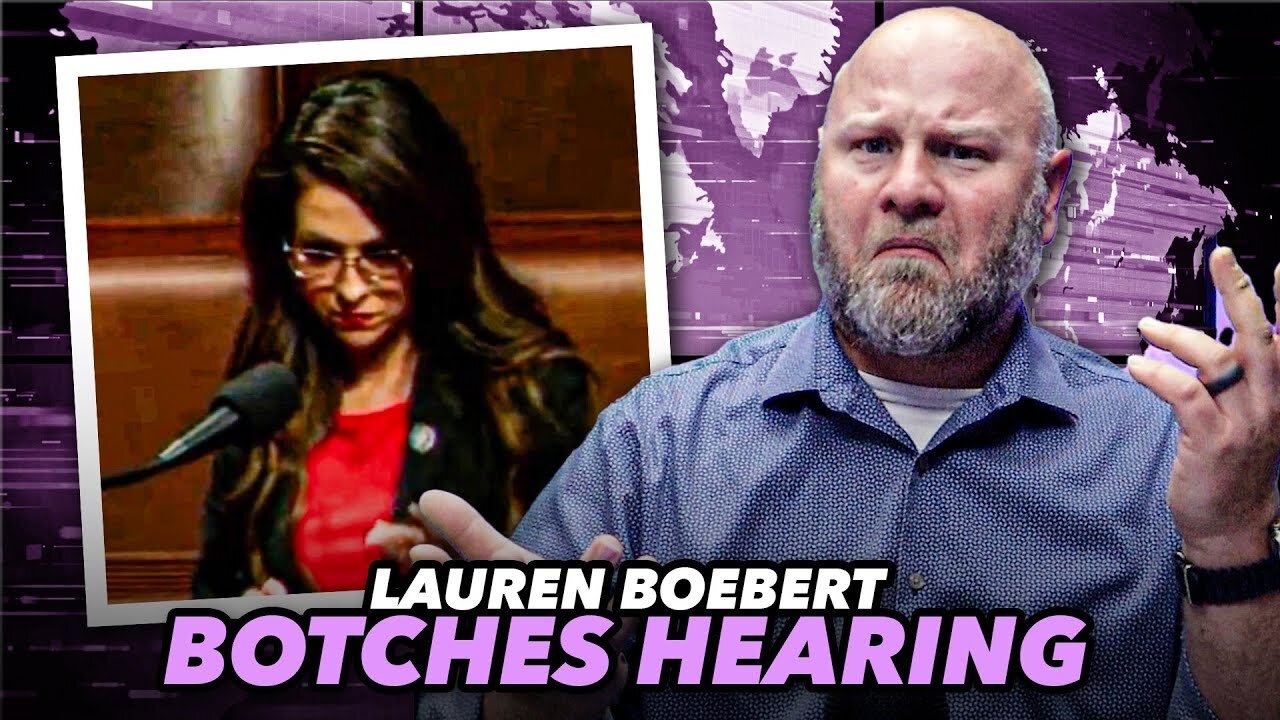 Boebert Holds Up House Hearing As She Scrolls Through Her Phone