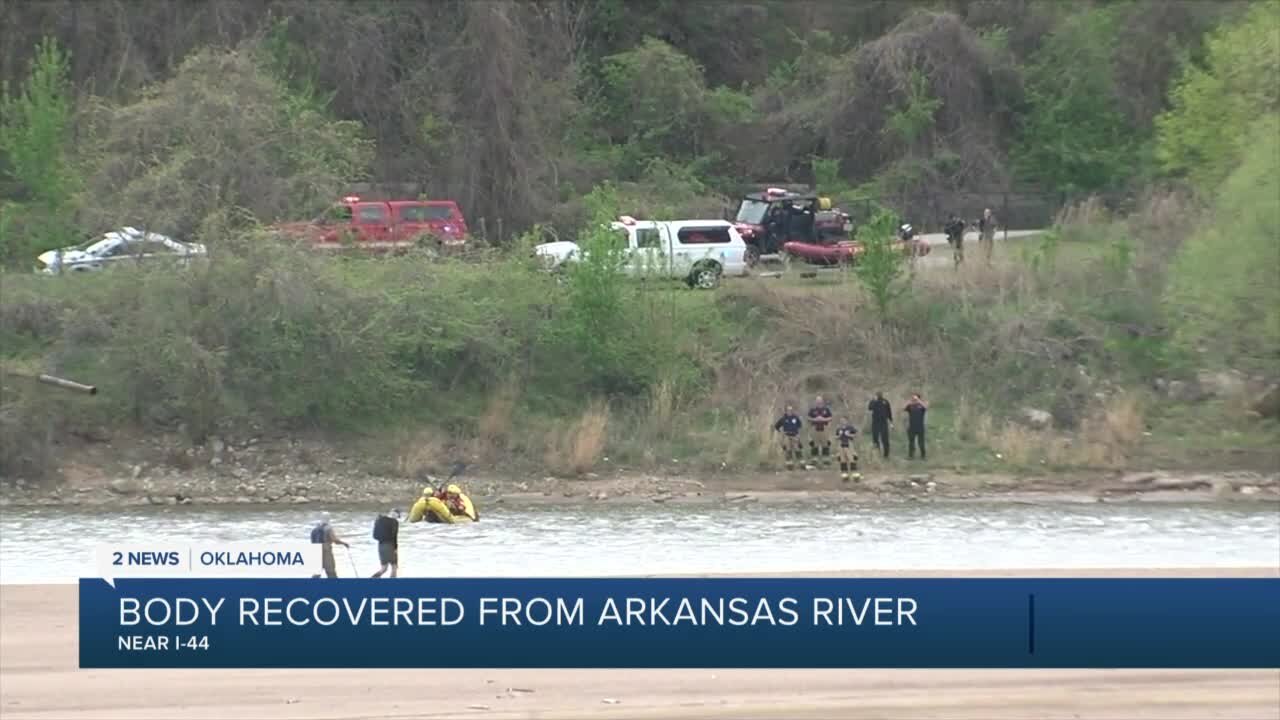 Body found in Arkansas River