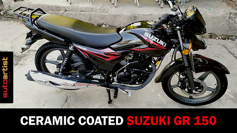 Ceramic Coating of SUZUKI GR 150cc - Detailing In Pak