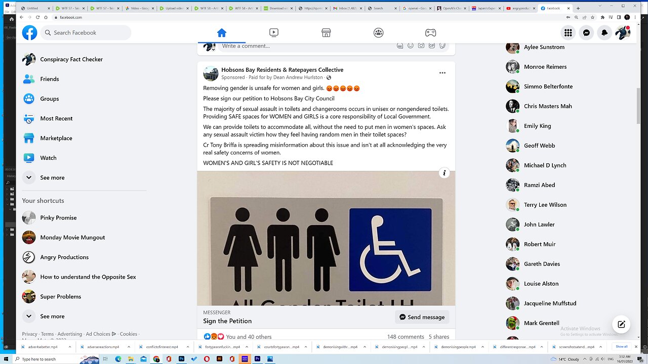 WTF - 59 - Gender based signage to be taken down in Hobson Bay