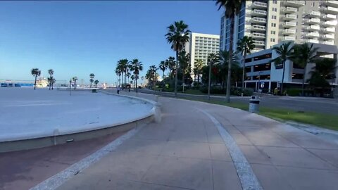 Clearwater's beach walk undergoing $1.3 million renovation project