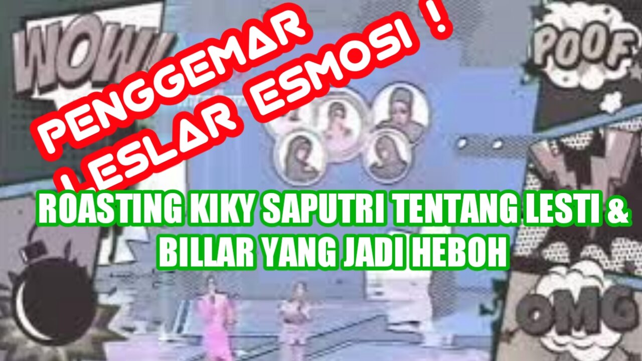 HEBOH KIKY SAPUTRI ROASTING LESTI KEJORA DAN RIZKY BILLAR TERBARU