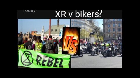 XR vs Rolling Thunder bikers