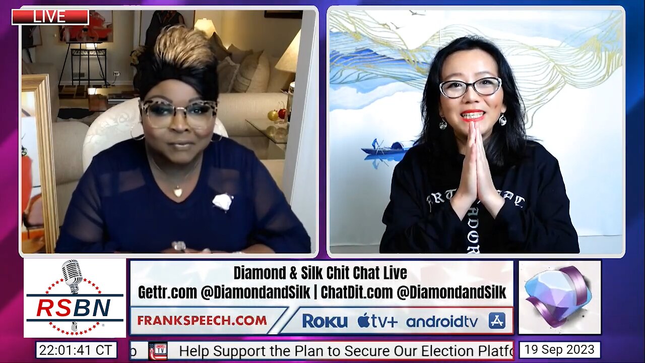 Diamond and Silk Chit Chat Live - Ava Chen is Back to Talk About the Secret Deals 9/19/23