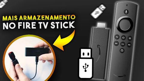 Como AUMENTAR O ARMAZENAMENTO do FIRE TV STICK da AMAZON