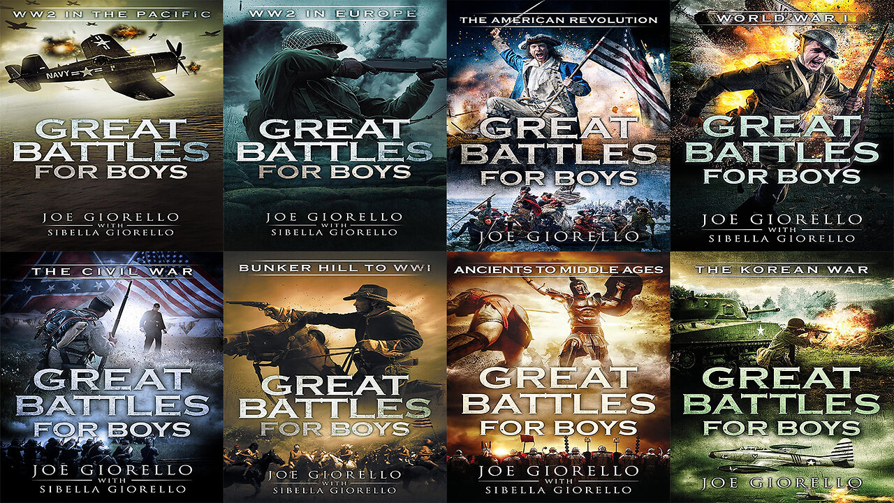 Great Battles for Boys (8 books)