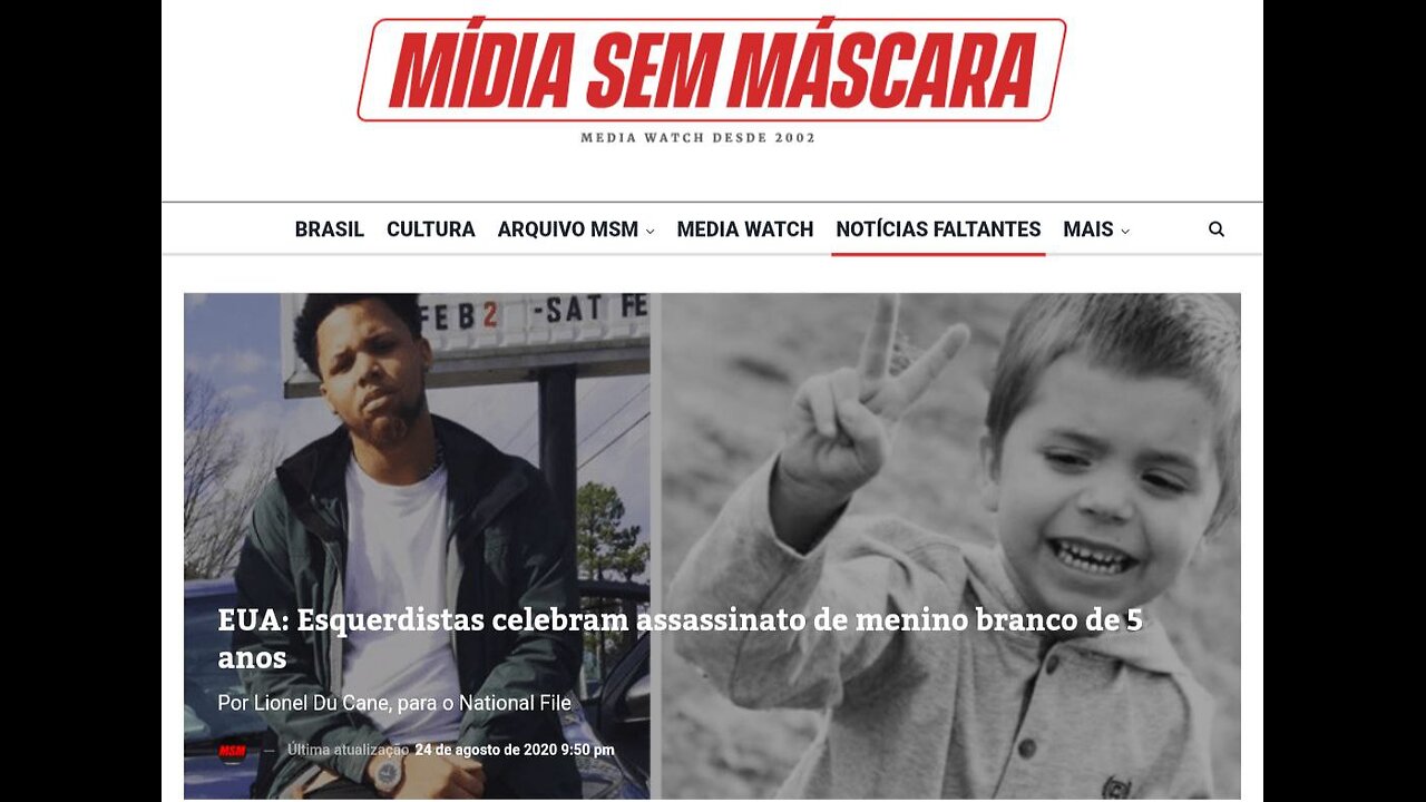 Outro Lado da História Americana Que A Globo Não Mostra