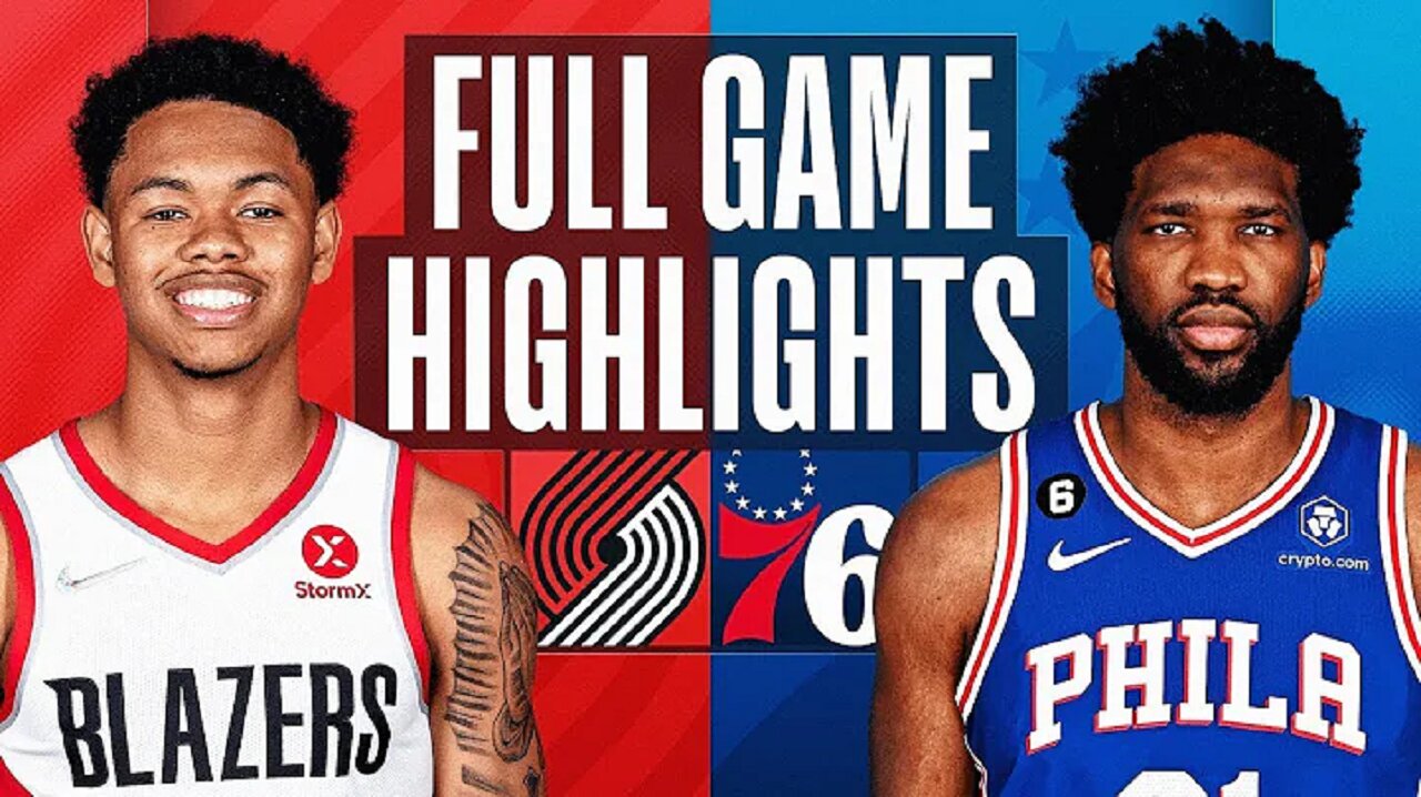 Portland Trail Blazers vs. Philadelphia 76ers Full Game Highlights | Mar 10 | 2022-2023 NBA Season