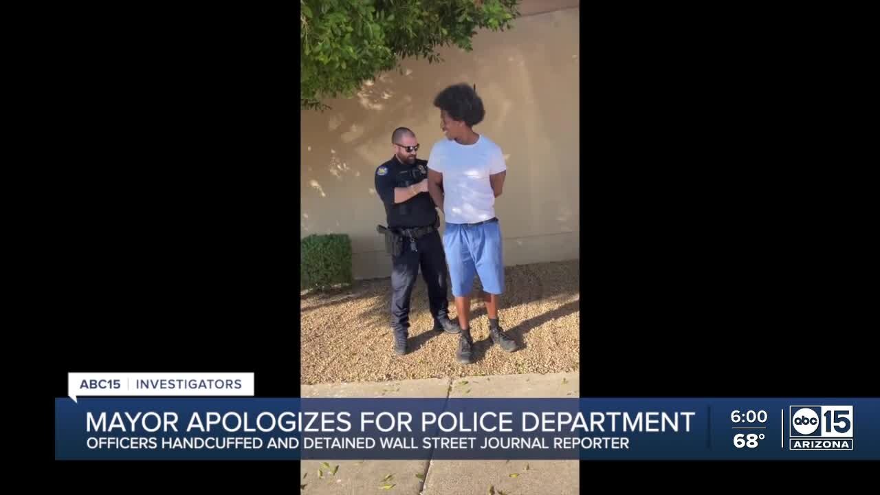 Mayor Kate Gallego apologizes to Wall Street Journal reporter handcuffed by Phoenix police