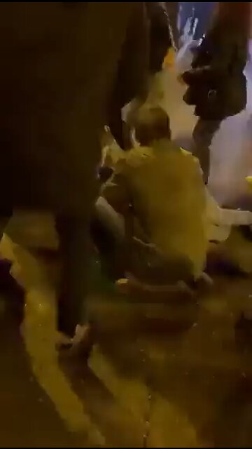 Spanish police are now beating women and the elderly for peacefully protesting against Socialism.