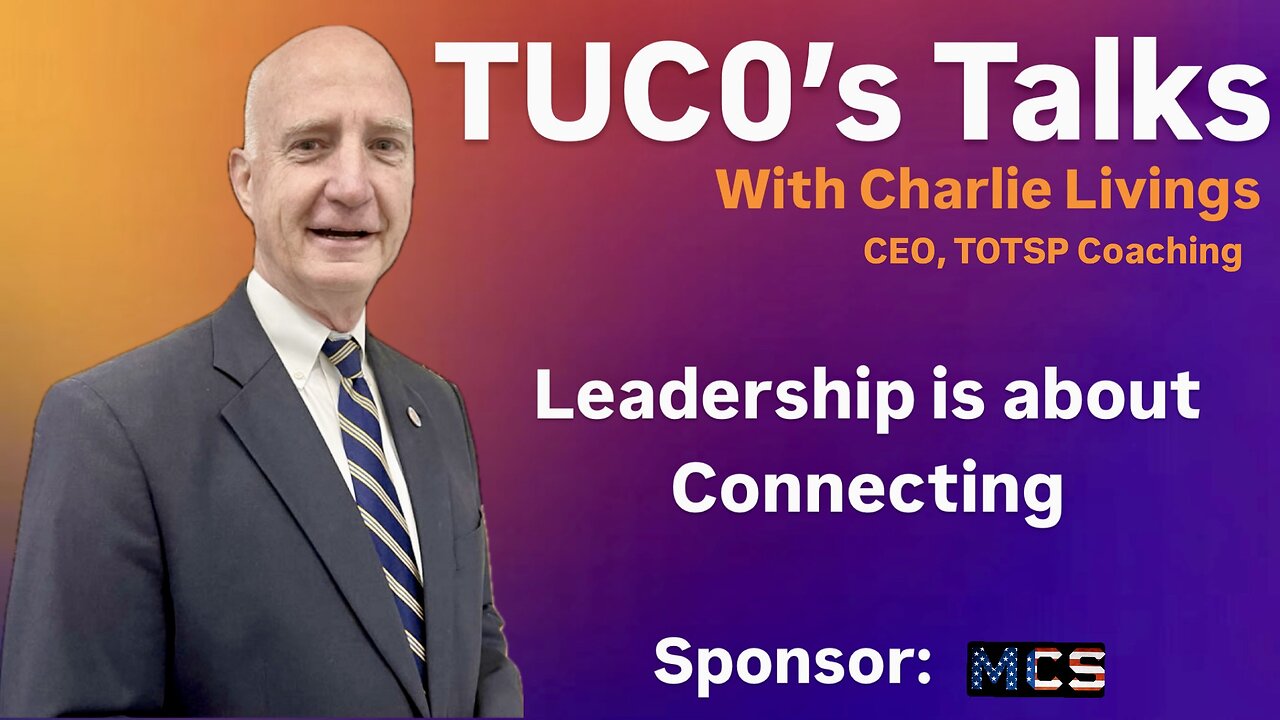 TUC0's Talks Episode 28 - Charles Livings, CEO Tip of the Spear Professional Coaching