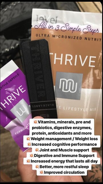 Come Thrive with me!