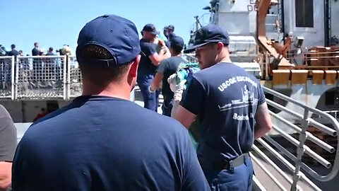 USCG Cutter Steadfast offloads over $156 million worth of Narcotics