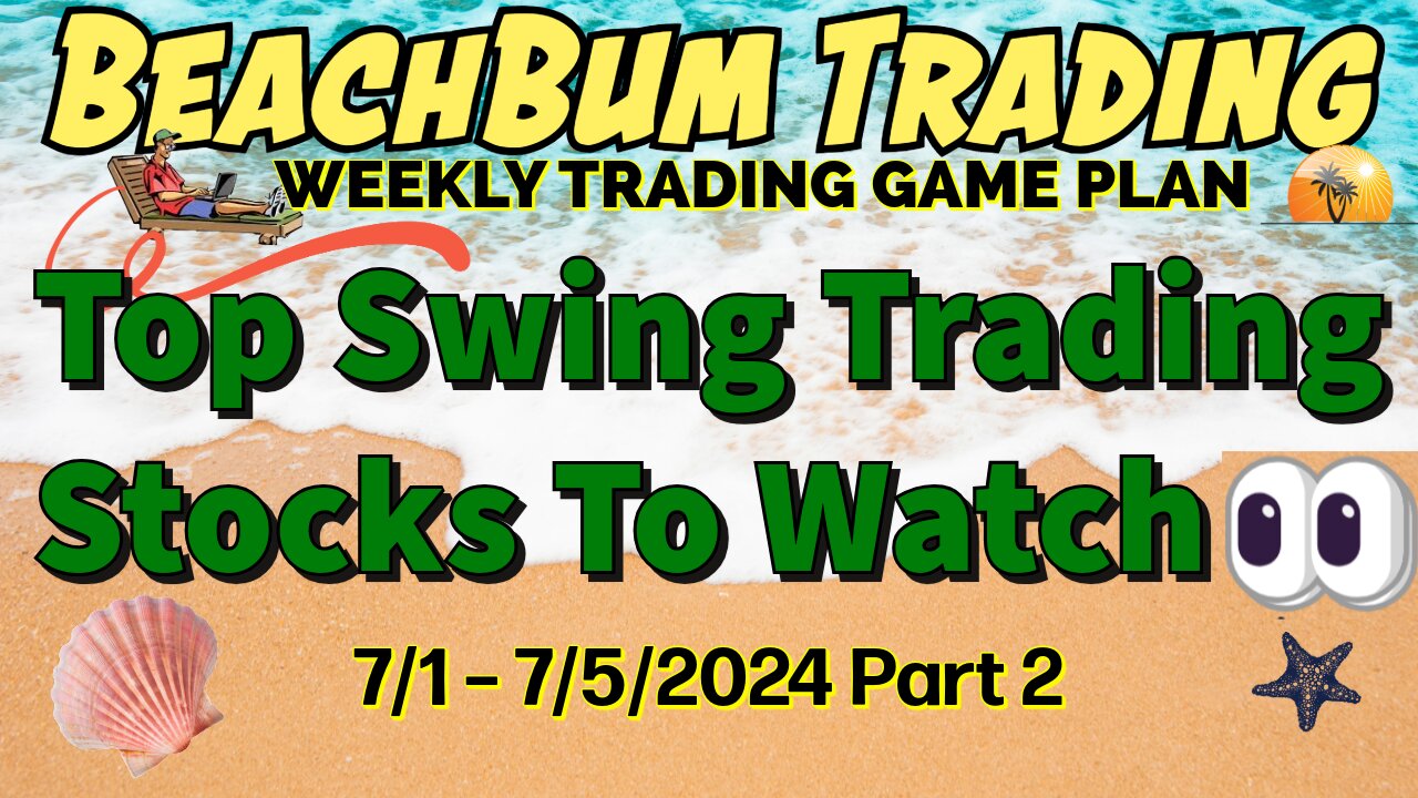 Top Swing Trading Stocks to Watch 👀 | 7/1 – 7/5/24 | CPSH ZSL INTC MEXX MOS REMX SIRI YELP & More